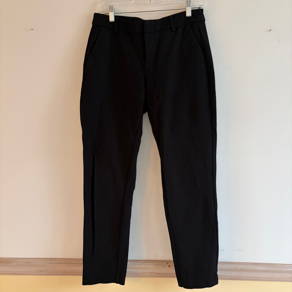 Liverpool Women's Black Tailored Straight Leg Dress‎ Pants Size 4